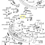 SOPORTE PARACHOQUE DELANTERO MAZDA BT50