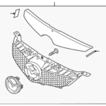 Parrilla Radiador Mazda 3